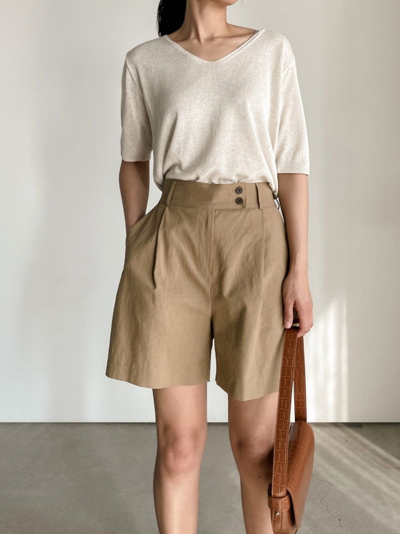 BARI - Korean Women Fashion - #Kfashion - Monaco Half Pants