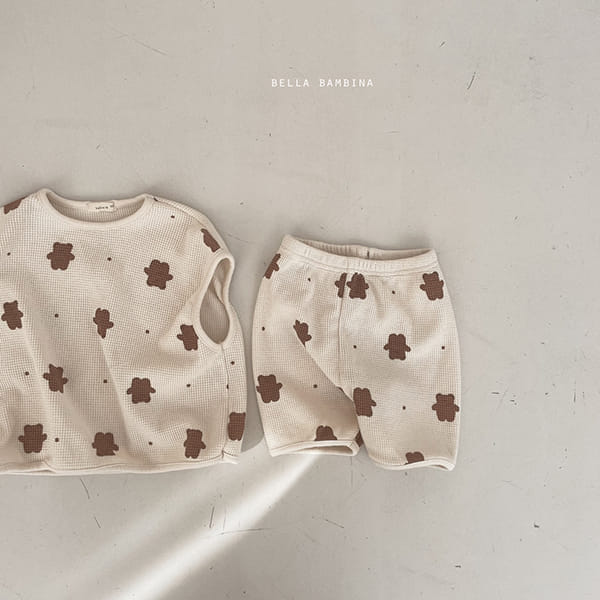 BELLA BAMBINA - Korean Children Fashion - #Kfashion4kids - Bebe Dori Dori Top Bpttpm Set - 3