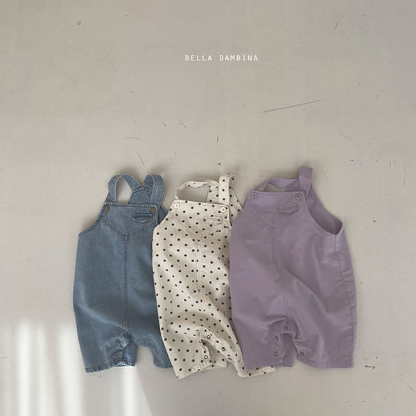 BELLA BAMBINA - Korean Children Fashion - #Kfashion4kids - Bebe Noa Dungarees Bodysuit - 2