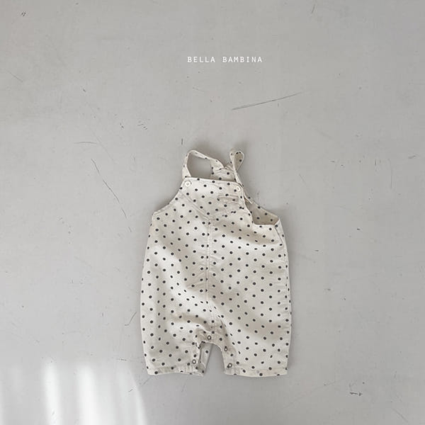 BELLA BAMBINA - Korean Children Fashion - #Kfashion4kids - Bebe Noa Dungarees Bodysuit - 3