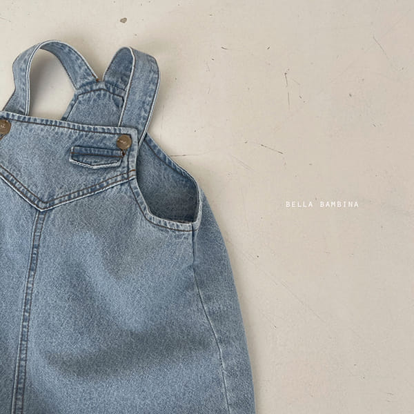 BELLA BAMBINA - Korean Children Fashion - #Kfashion4kids - Bebe Noa Dungarees Bodysuit - 7