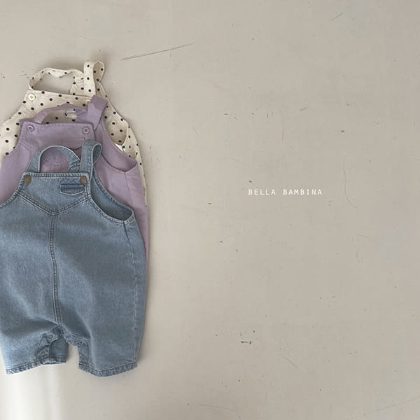 BELLA BAMBINA - Korean Children Fashion - #Kfashion4kids - Bebe Noa Dungarees Bodysuit - 9