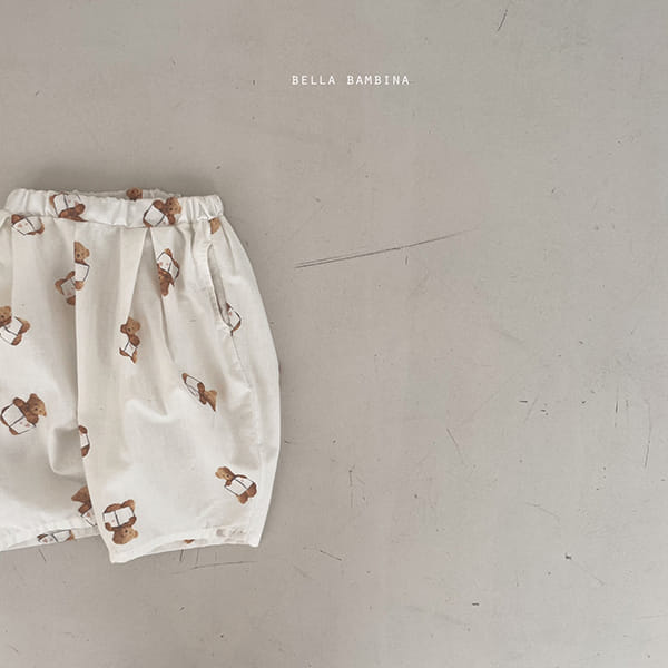 BELLA BAMBINA - Korean Children Fashion - #Kfashion4kids - Brother and Sister Bear Top Bottom Set - 7
