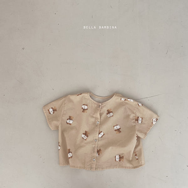 BELLA BAMBINA - Korean Children Fashion - #Kfashion4kids - Brother and Sister Bear Top Bottom Set - 9