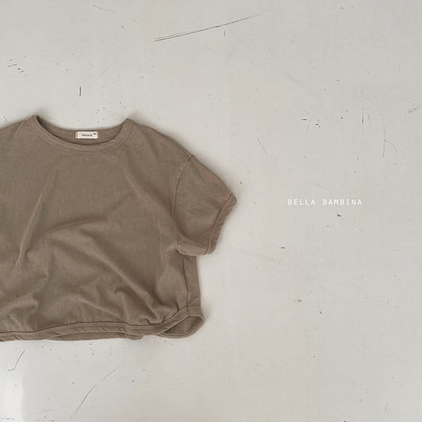 BELLA BAMBINA - Korean Children Fashion - #Kfashion4kids - Bam Bam Simple Rappa Tee - 4