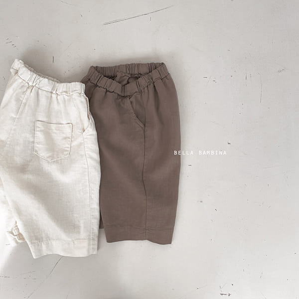 BELLA BAMBINA - Korean Children Fashion - #Kfashion4kids - Linen Tong Tong Pants - 4