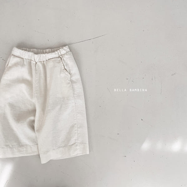 BELLA BAMBINA - Korean Children Fashion - #Kfashion4kids - Linen Tong Tong Pants - 6