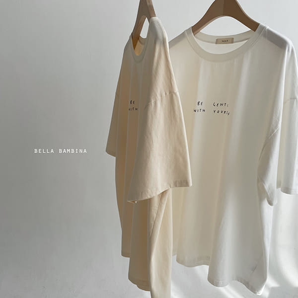 BELLA BAMBINA - Korean Children Fashion - #Kfashion4kids - Mom Lettering Tee - 10