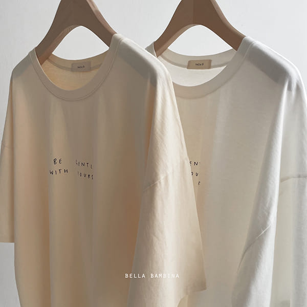 BELLA BAMBINA - Korean Children Fashion - #Kfashion4kids - Mom Lettering Tee - 4