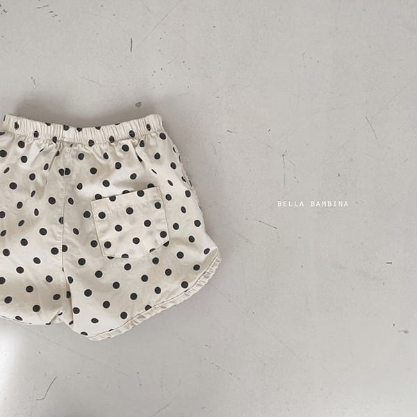 BELLA BAMBINA - Korean Children Fashion - #Kfashion4kids - Dots Billy Shorts - 7
