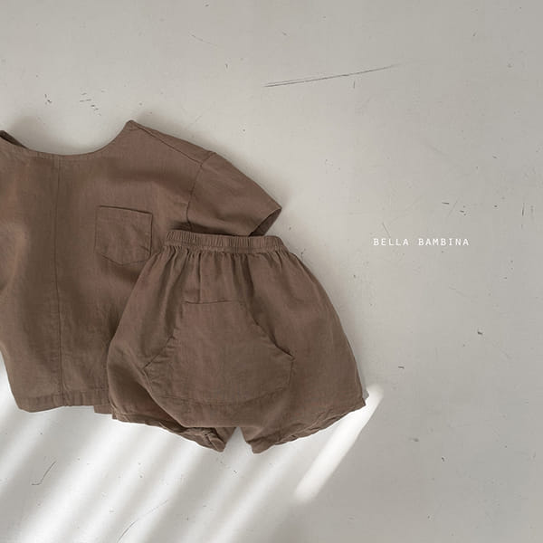 BELLA BAMBINA - Korean Children Fashion - #Kfashion4kids - Bebe Brother and Sister Top Bottom Set - 8