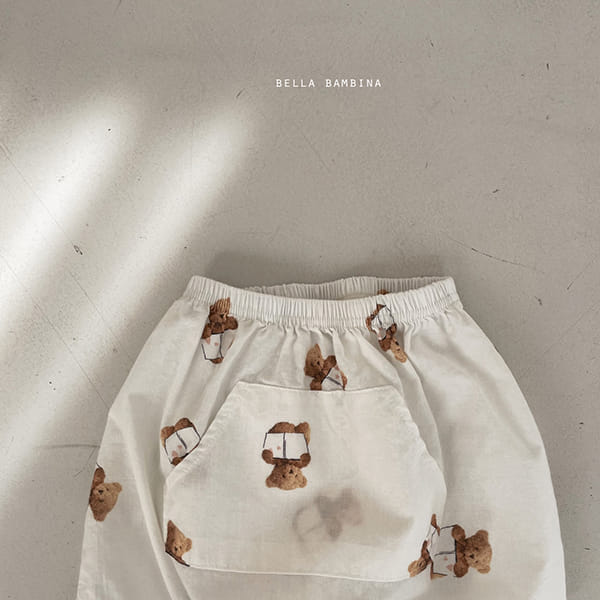 BELLA BAMBINA - Korean Children Fashion - #Kfashion4kids - Bbeb Brother and Sister Bear Top Bottom Set - 10