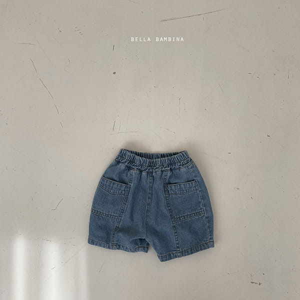BELLA BAMBINA - Korean Children Fashion - #Kfashion4kids - Bebe Sand Denim Shorts - 3