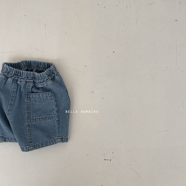 BELLA BAMBINA - Korean Children Fashion - #Kfashion4kids - Bebe Sand Denim Shorts - 4
