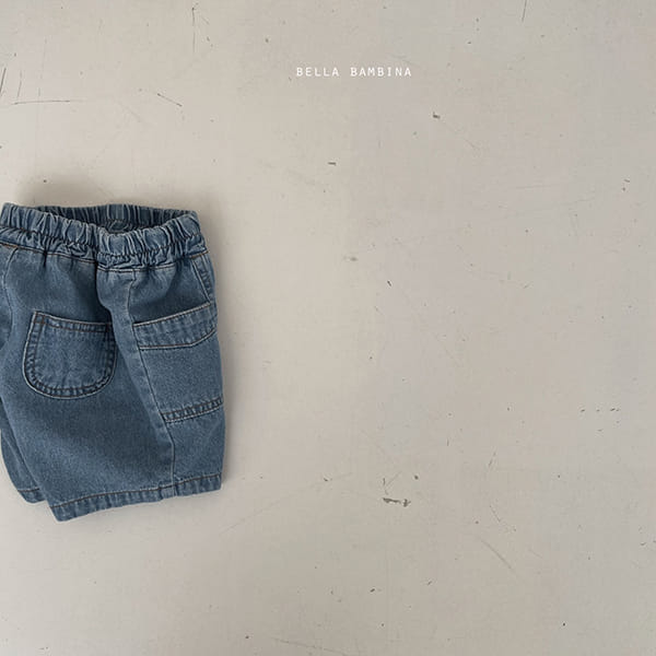 BELLA BAMBINA - Korean Children Fashion - #Kfashion4kids - Bebe Sand Denim Shorts - 7