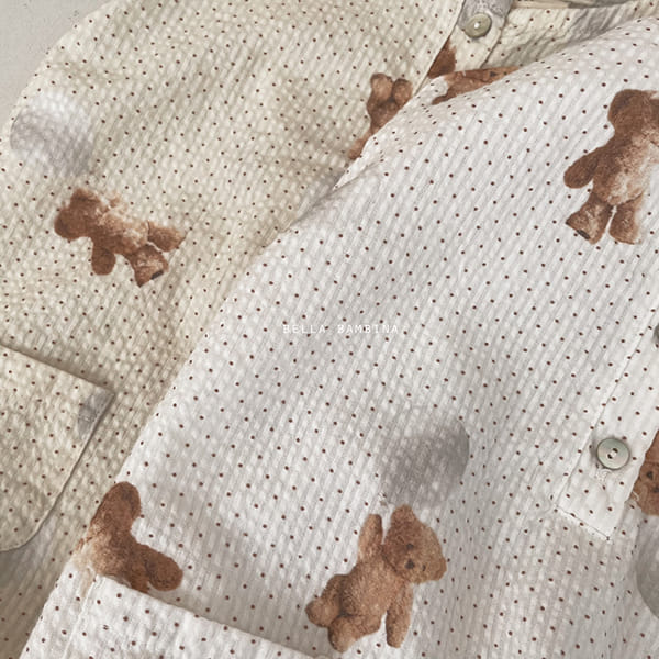 BELLA BAMBINA - Korean Children Fashion - #Kfashion4kids - Bebe Bubble Bear Boddysuit - 11