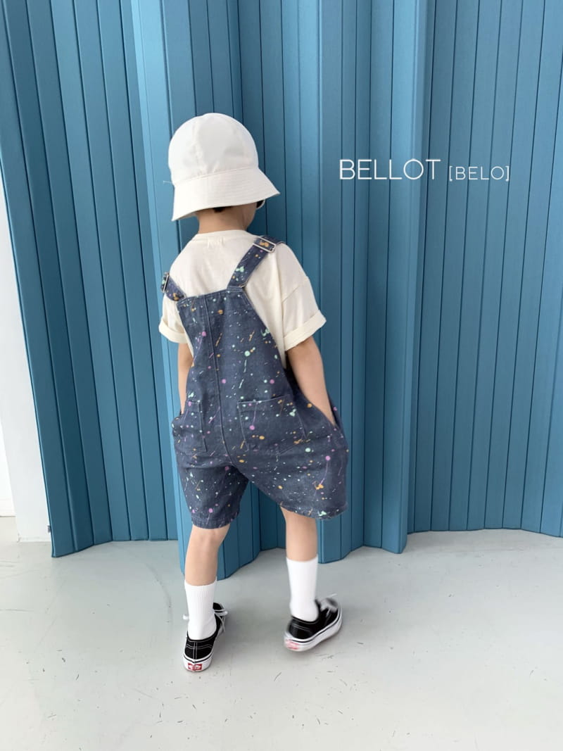 BELLOT - Korean Children Fashion - #Kfashion4kids - Painting Dungarees - 10