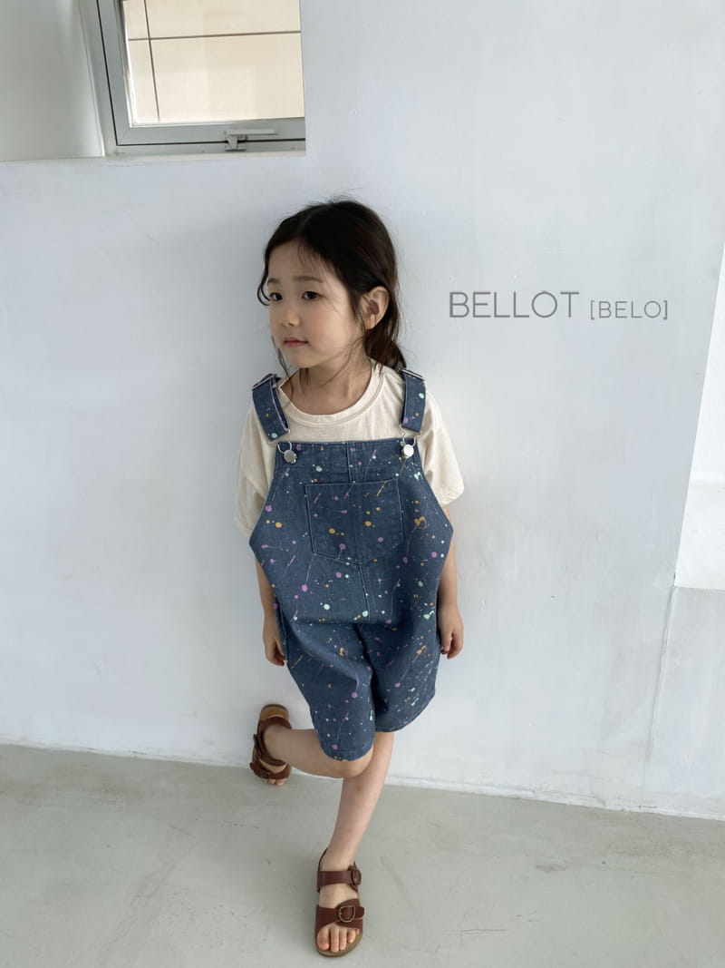 BELLOT - Korean Children Fashion - #Kfashion4kids - Painting Dungarees - 11