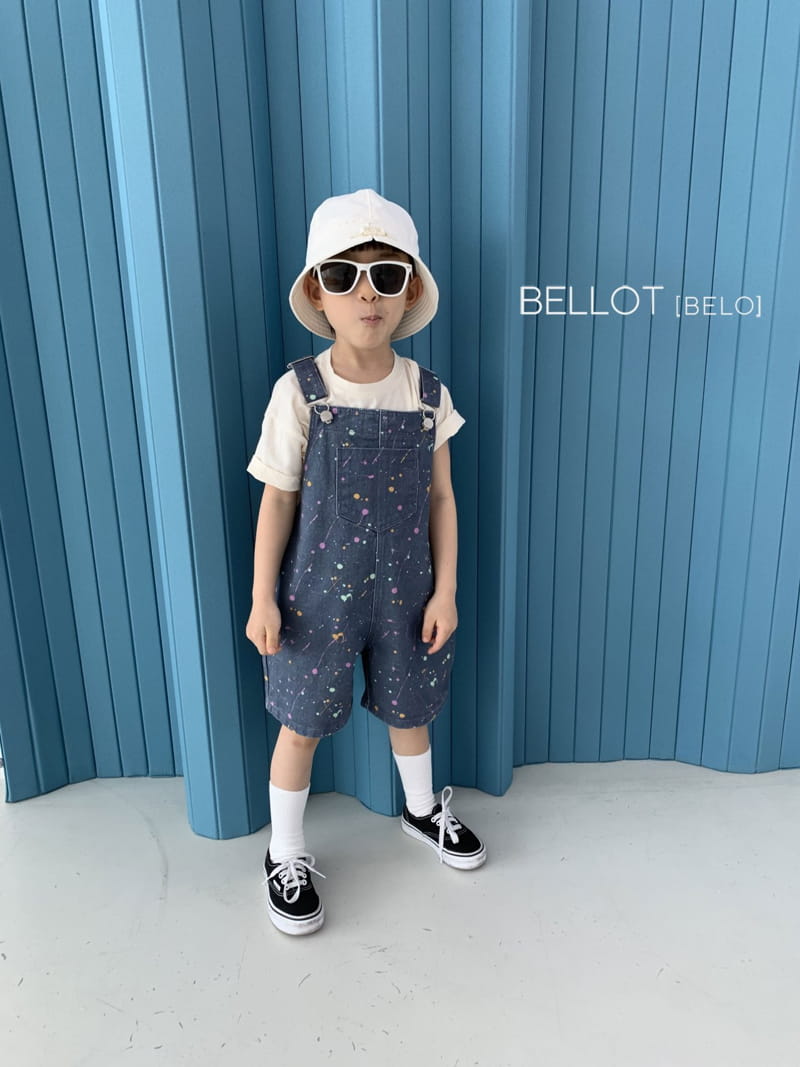 BELLOT - Korean Children Fashion - #Kfashion4kids - Painting Dungarees - 7