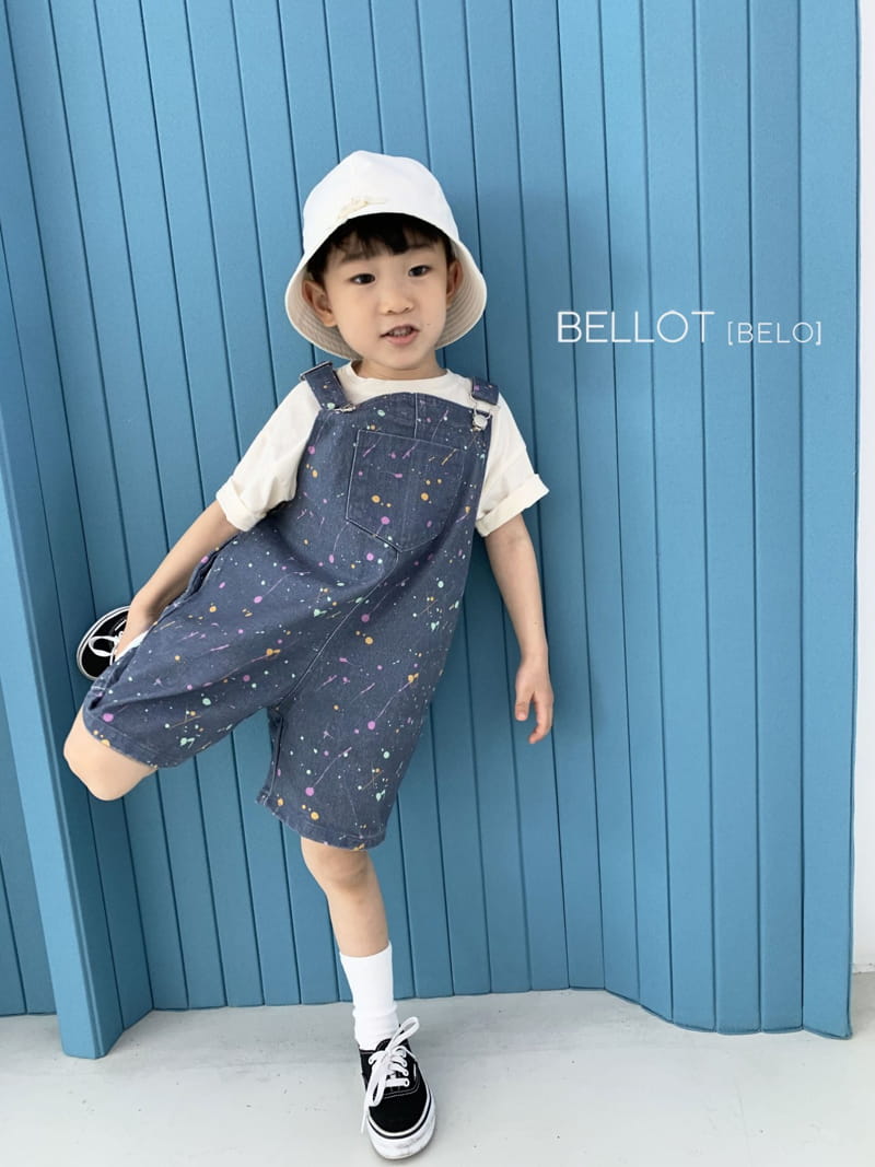 BELLOT - Korean Children Fashion - #Kfashion4kids - Painting Dungarees - 8