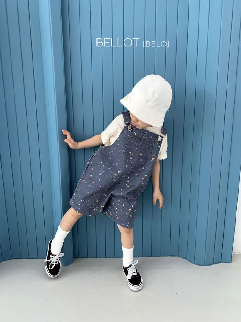 BELLOT - Korean Children Fashion - #Kfashion4kids - Painting Dungarees - 9
