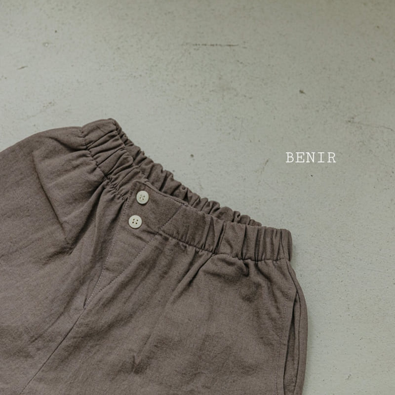 BENIR - Korean Children Fashion - #Kfashion4kids - Triangle Linen Shorts - 6