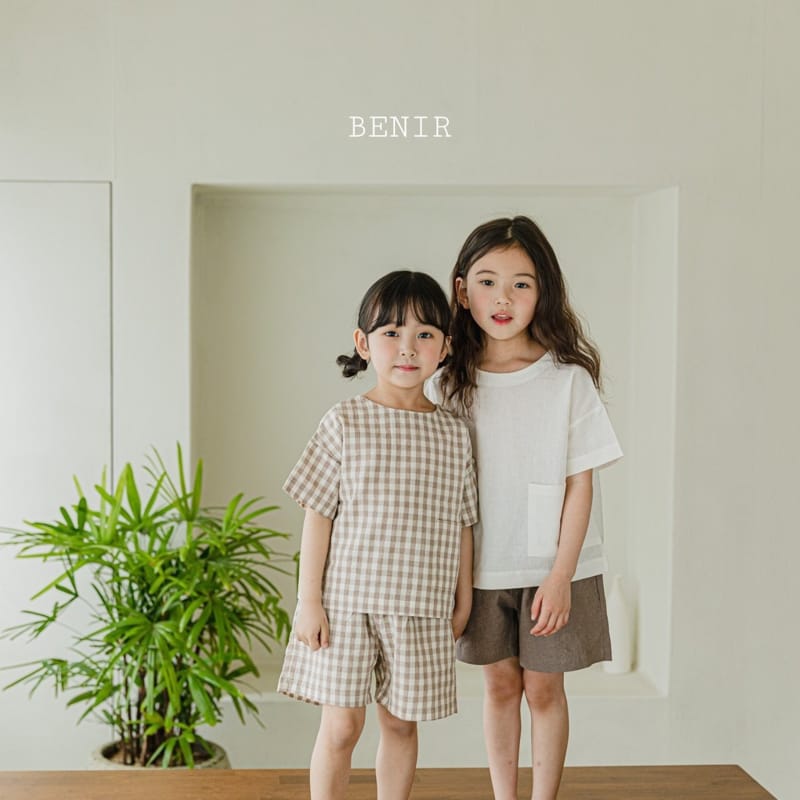 BENIR - Korean Children Fashion - #Kfashion4kids - Triangle Linen Shorts - 8