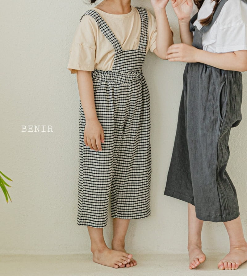 BENIR - Korean Children Fashion - #Kfashion4kids - Mini Dungarees Pants - 4