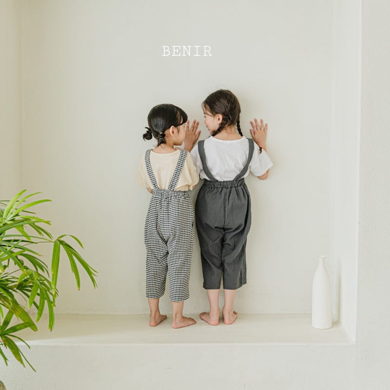 BENIR - Korean Children Fashion - #Kfashion4kids - Mini Dungarees Pants - 5