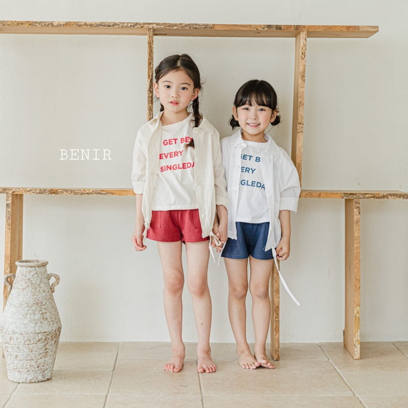 BENIR - Korean Children Fashion - #Kfashion4kids - Linen Shorts - 4