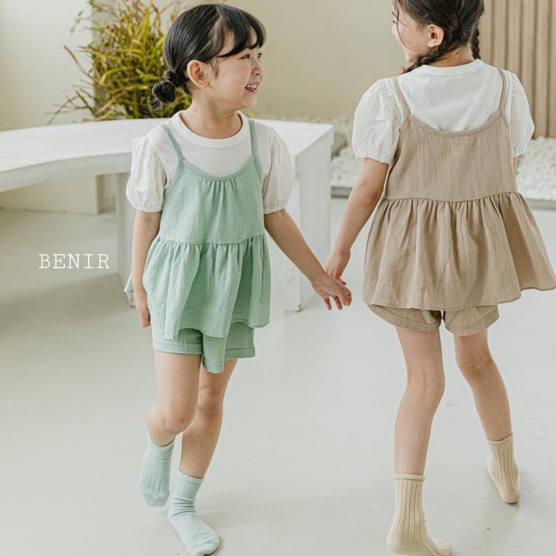 BENIR - Korean Children Fashion - #Kfashion4kids - Bustier Top Bottom Set - 6