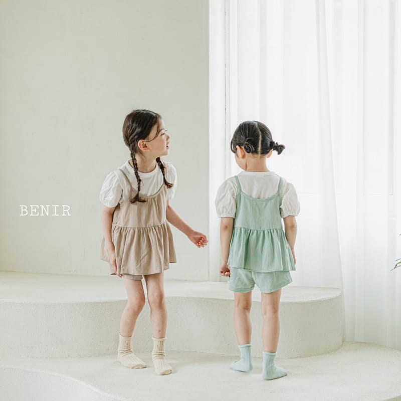 BENIR - Korean Children Fashion - #Kfashion4kids - Bustier Top Bottom Set - 7