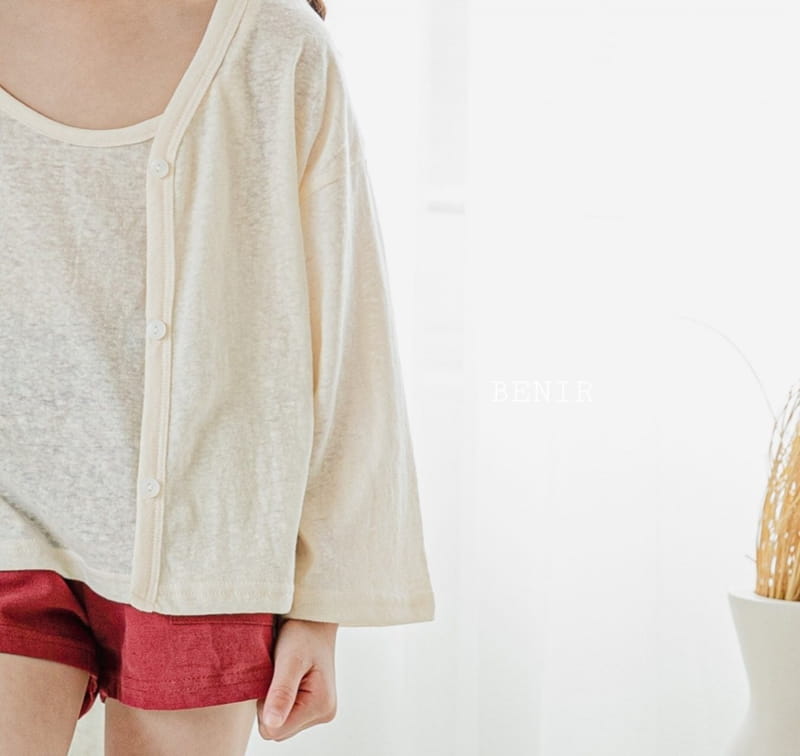 BENIR - Korean Children Fashion - #Kfashion4kids - Cardigan Sleeveless Set - 10