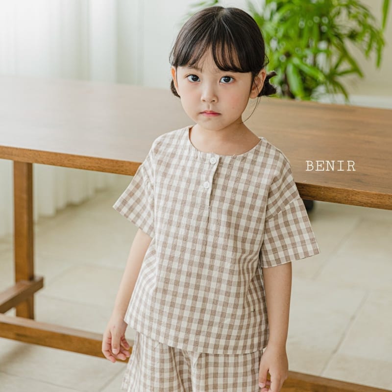 BENIR - Korean Children Fashion - #Kfashion4kids - Paul And Linen Tee - 12