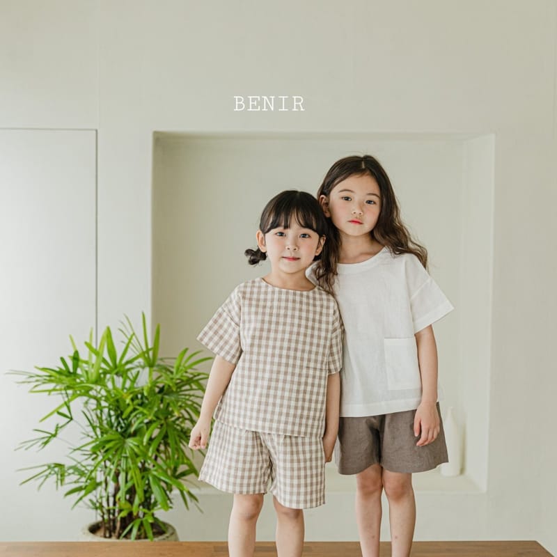 BENIR - Korean Children Fashion - #Kfashion4kids - Paul And Linen Tee - 2