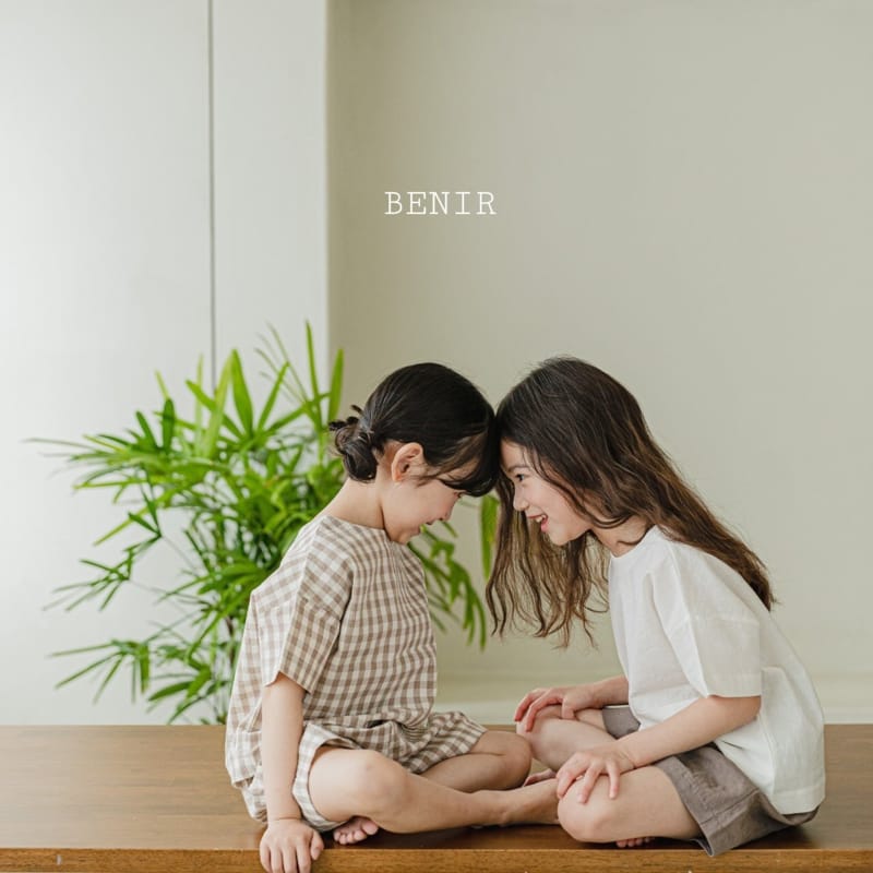 BENIR - Korean Children Fashion - #Kfashion4kids - Paul And Linen Tee - 3
