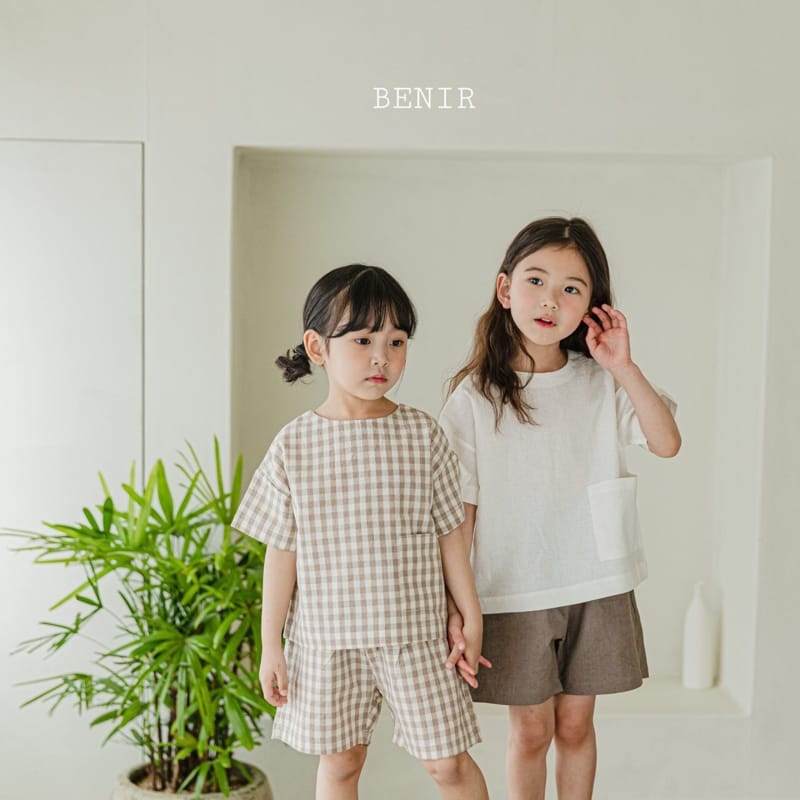 BENIR - Korean Children Fashion - #Kfashion4kids - Paul And Linen Tee - 4