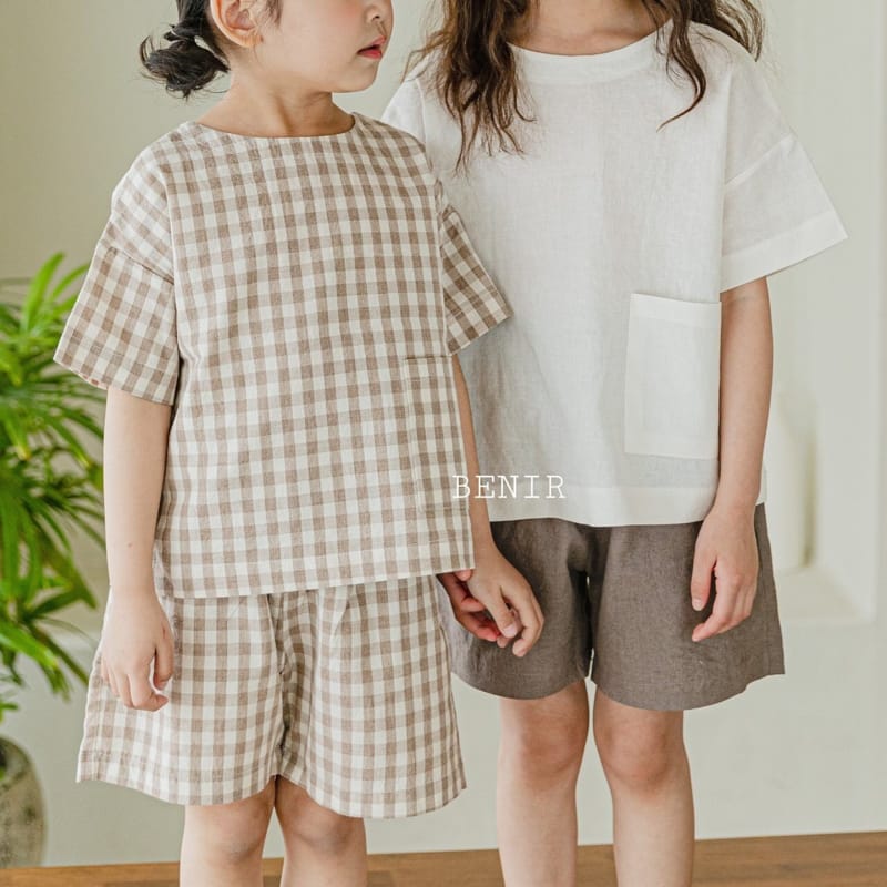 BENIR - Korean Children Fashion - #Kfashion4kids - Paul And Linen Tee - 5