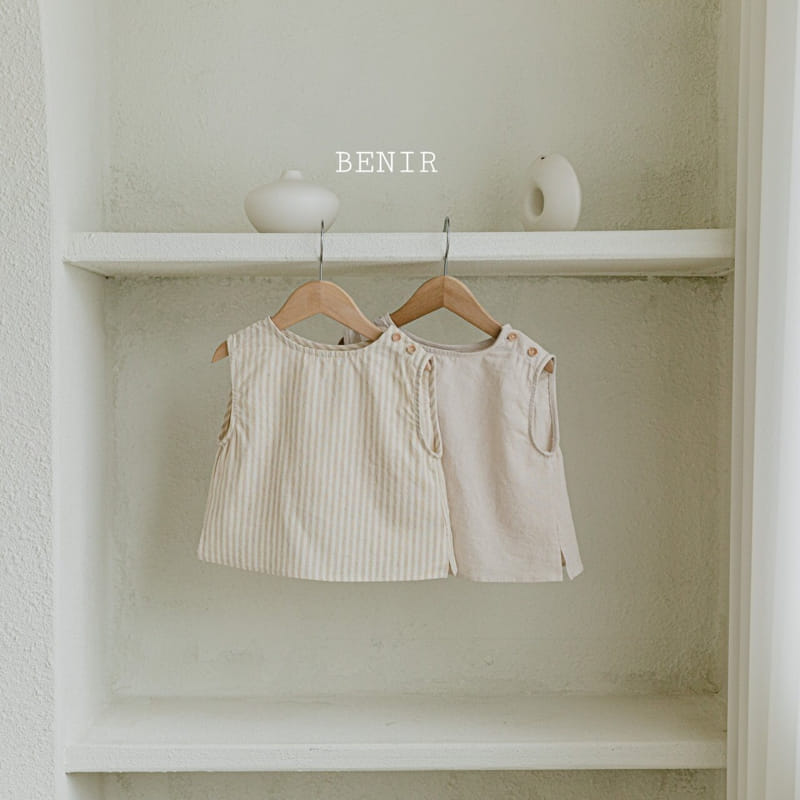BENIR - Korean Children Fashion - #Kfashion4kids - Circle Linen Sleeveless - 8