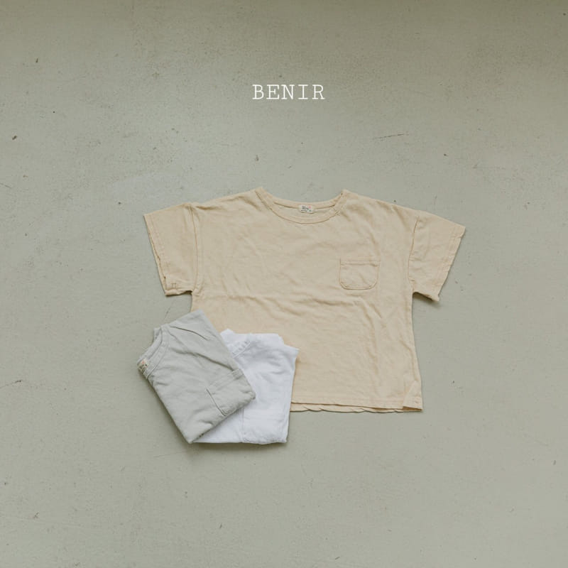 BENIR - Korean Children Fashion - #Kfashion4kids - Pocket Short Sleeves Tee - 10