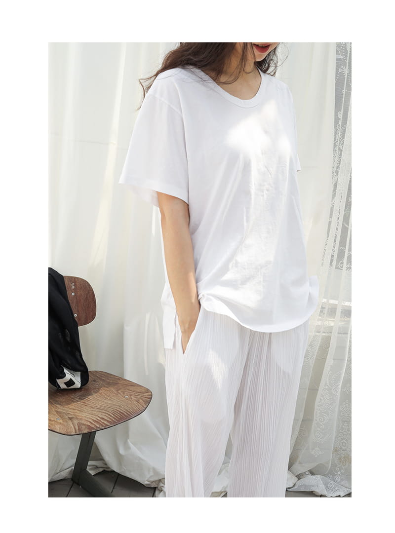 BIEN A BIEN - Korean Children Fashion - #Kfashion4kids - Mom U Neck Tee