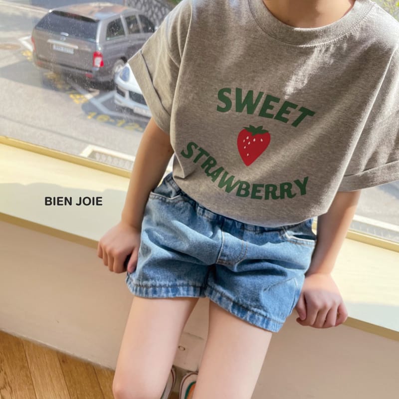 BIEN JOIE - Korean Children Fashion - #Kfashion4kids - Happy Tee - 12