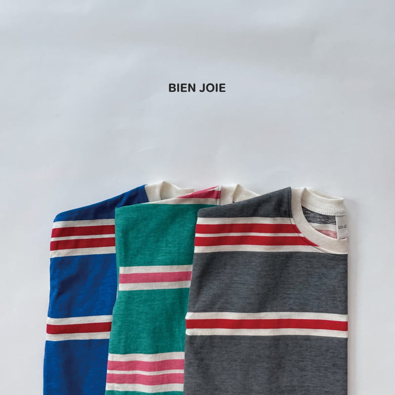 BIEN JOIE - Korean Children Fashion - #Kfashion4kids - Euro Stripes Tee - 11