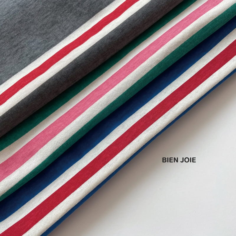 BIEN JOIE - Korean Children Fashion - #Kfashion4kids - Euro Stripes Tee - 12