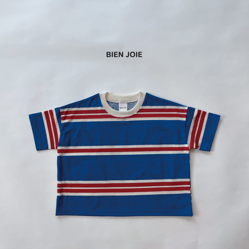 BIEN JOIE - Korean Children Fashion - #Kfashion4kids - Euro Stripes Tee - 5