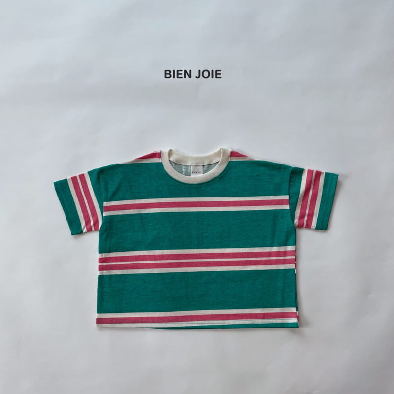 BIEN JOIE - Korean Children Fashion - #Kfashion4kids - Euro Stripes Tee - 7