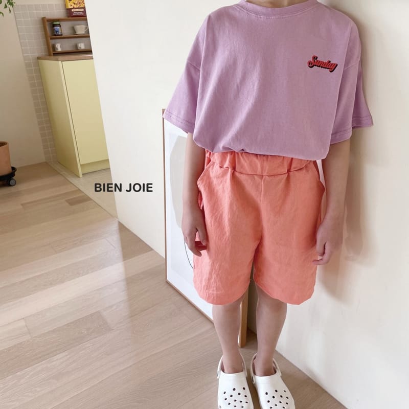 BIEN JOIE - Korean Children Fashion - #Kfashion4kids - Sunday Tee
