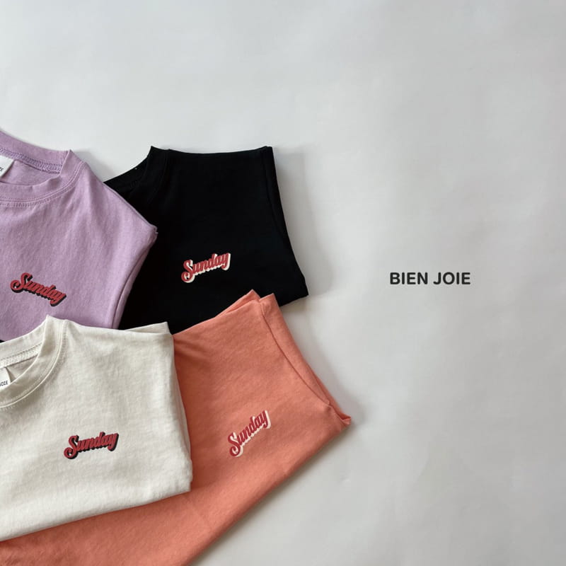 BIEN JOIE - Korean Children Fashion - #Kfashion4kids - Sunday Tee - 11