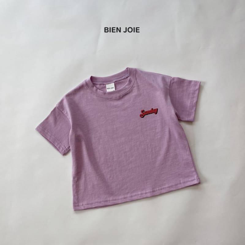 BIEN JOIE - Korean Children Fashion - #Kfashion4kids - Sunday Tee - 4