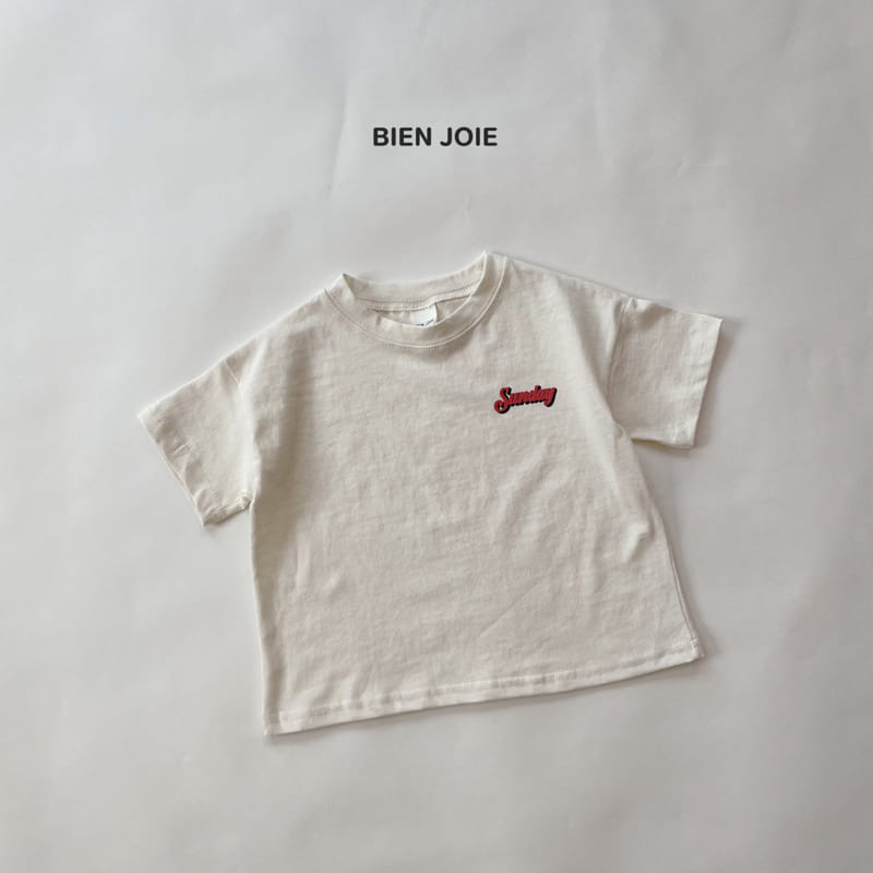 BIEN JOIE - Korean Children Fashion - #Kfashion4kids - Sunday Tee - 5